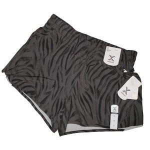 Xersion Running Short Mid-Rise Quick-Dri Brief Lined 4 Way Stretch New with Tags